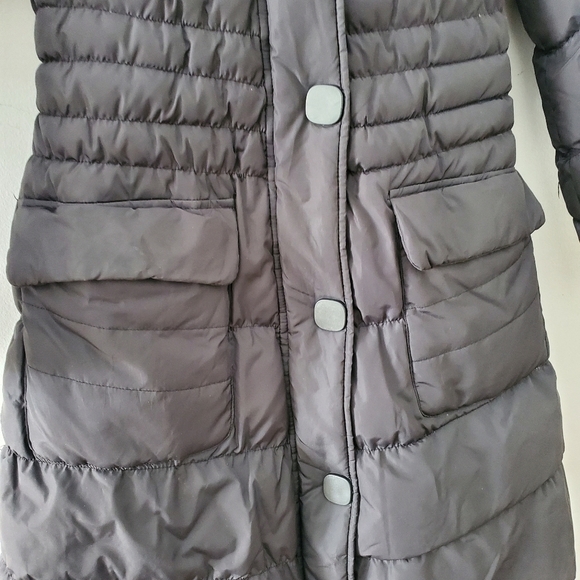 Vero Moda Women Black Puffer Coat Size Small - Picture 7 of 17